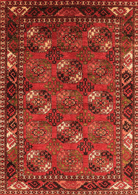 Oriental Orange Industrial Rug, urb2412org