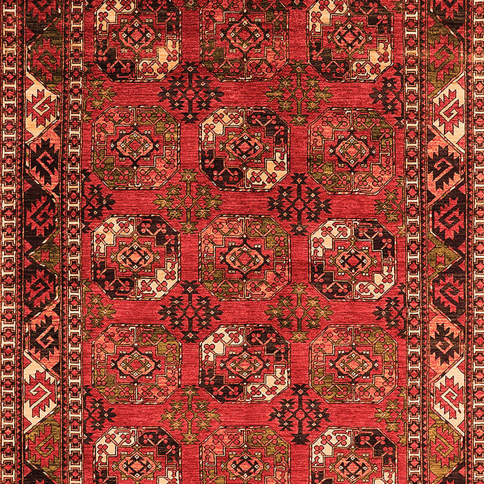Machine Washable Oriental Orange Industrial Area Rugs, wshurb2412org