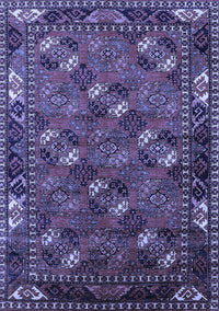 Oriental Blue Industrial Rug, urb2412blu