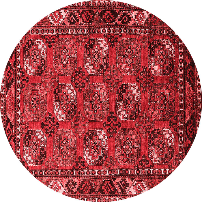 Machine Washable Oriental Red Industrial Rug, wshurb2412red