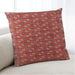 Lifestyle Image of Mid-Century Modern Urban Square Orange Throw Pillow, 18 inch by 18 inch, pwurb2413