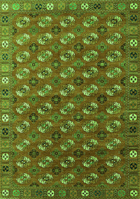 Southwestern Green Country Rug, urb2413grn