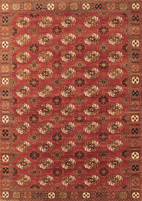 Southwestern Brown Country Rug, urb2413brn