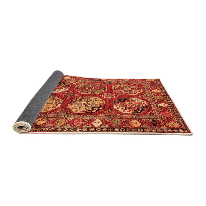 Sideview of Oriental Orange Industrial Rug, urb2414org