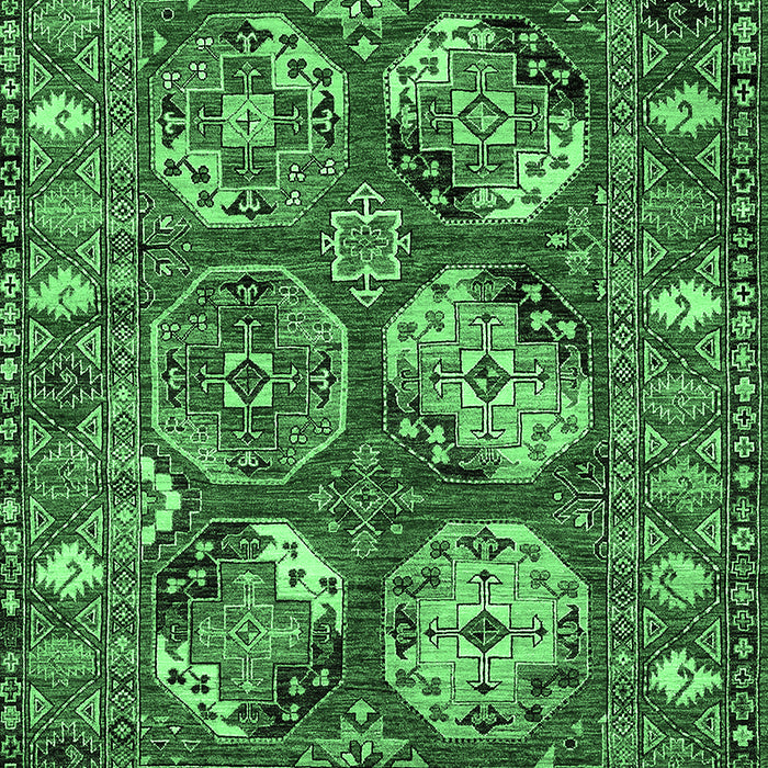 Oriental Emerald Green Industrial Rug, urb2414emgrn