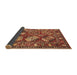 Sideview of Oriental Brown Industrial Rug, urb2414brn