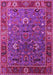 Oriental Pink Traditional Rug, urb2415pnk