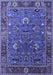 Oriental Blue Traditional Rug, urb2415blu