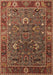 Oriental Brown Traditional Rug, urb2415brn