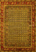 Oriental Yellow Industrial Rug, urb2416yw