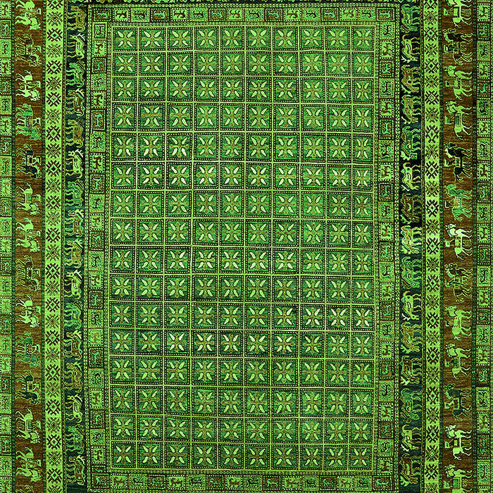Oriental Green Industrial Rug, urb2416grn
