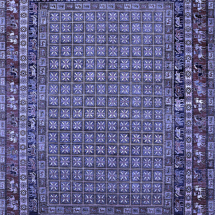 Oriental Blue Industrial Rug, urb2416blu