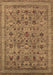 Oriental Brown Industrial Rug, urb2417brn