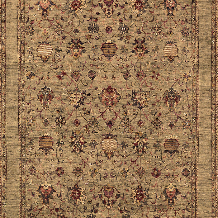 Oriental Brown Industrial Rug, urb2417brn