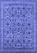 Oriental Blue Industrial Rug, urb2417blu