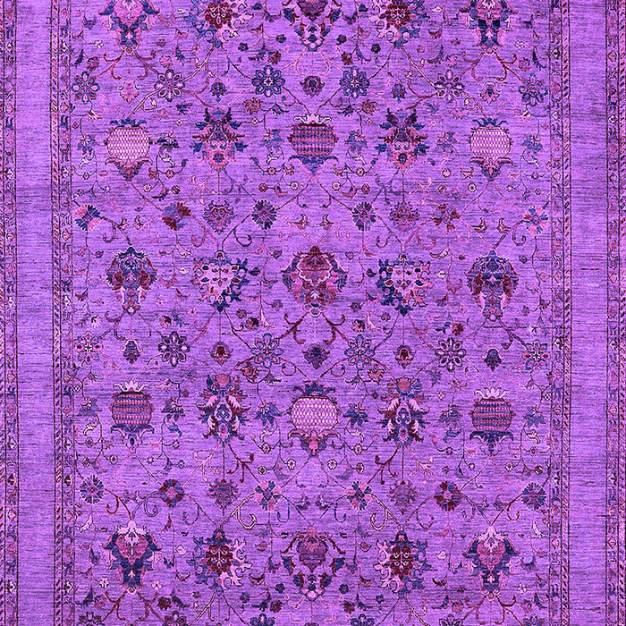Machine Washable Oriental Purple Industrial Area Rugs, wshurb2417pur