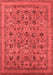 Oriental Red Industrial Area Rugs