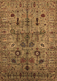 Oriental Brown Industrial Rug, urb2418brn