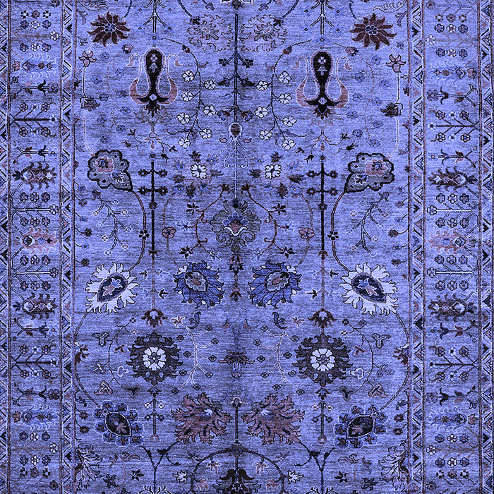 Oriental Blue Industrial Rug, urb2418blu