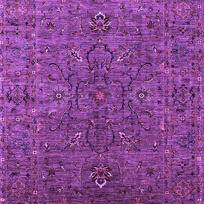 Oriental Purple Traditional Rug, urb2419pur