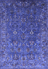 Oriental Blue Traditional Rug, urb2420blu