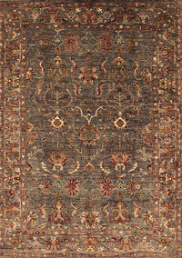 Oriental Brown Traditional Rug, urb2420brn