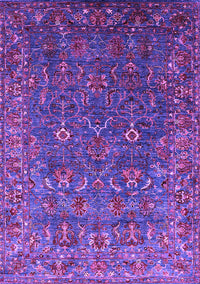 Oriental Purple Traditional Rug, urb2420pur