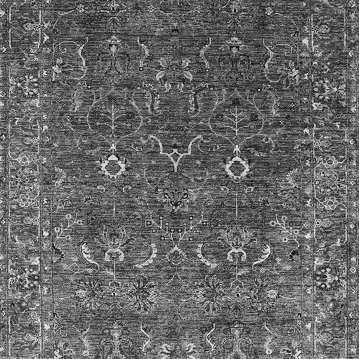 Machine Washable Oriental Gray Traditional Rug, wshurb2420gry