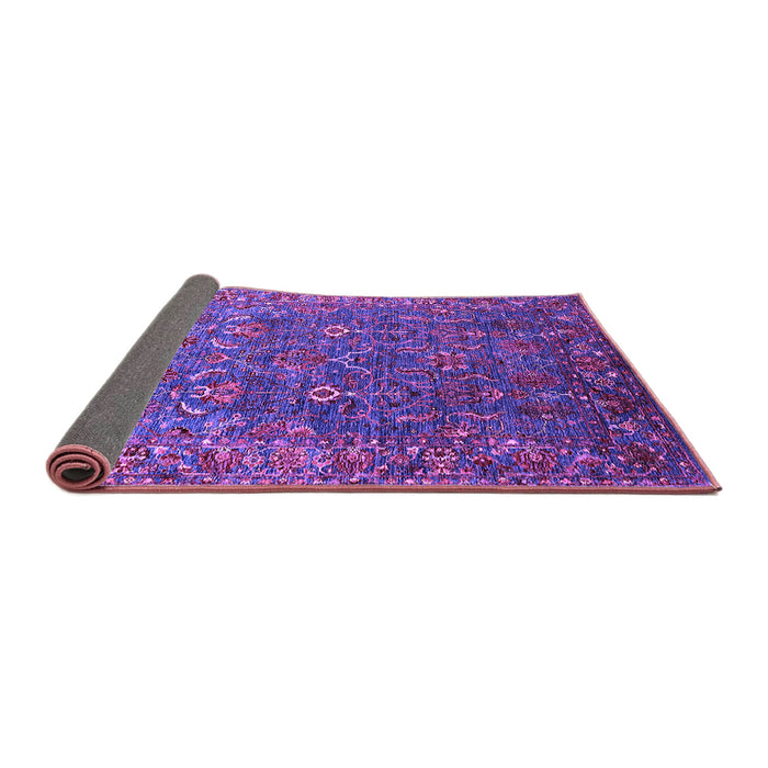 Sideview of Oriental Purple Traditional Rug, urb2420pur
