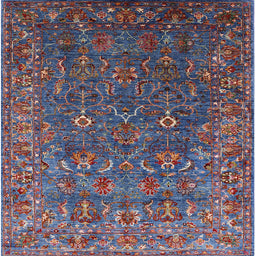 Square Machine Washable Industrial Modern Velvet Maroon Purple Rug, wshurb2420