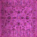 Square Oriental Pink Industrial Rug, urb2421pnk