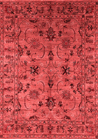 Oriental Red Industrial Rug, urb2421red