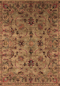 Oriental Brown Industrial Rug, urb2421brn