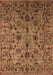 Oriental Brown Industrial Rug, urb2421brn