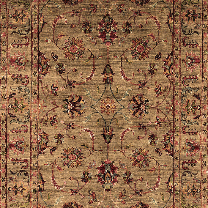 Oriental Brown Industrial Rug, urb2421brn