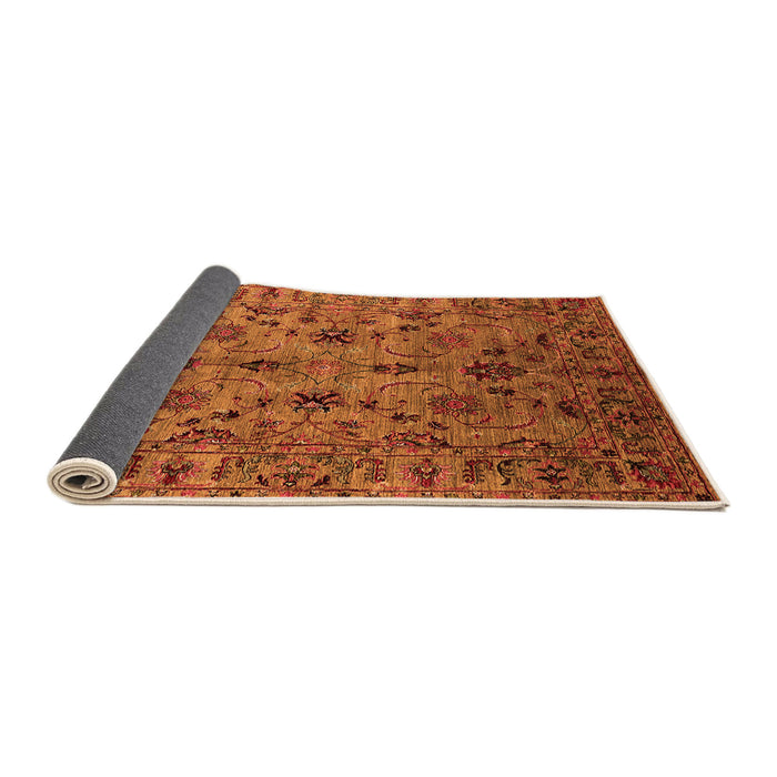 Sideview of Oriental Orange Industrial Rug, urb2421org
