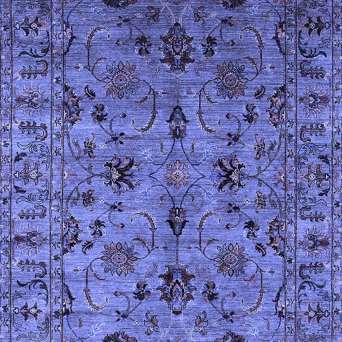 Oriental Blue Industrial Rug, urb2421blu