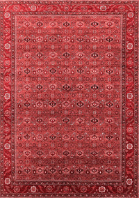 Oriental Red Traditional Rug, urb2422red