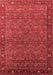 Oriental Red Traditional Area Rugs