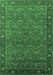 Oriental Emerald Green Traditional Rug, urb2422emgrn