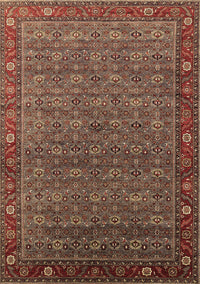 Oriental Brown Traditional Rug, urb2422brn