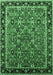 Oriental Emerald Green Industrial Rug, urb2423emgrn