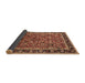 Sideview of Oriental Brown Industrial Rug, urb2423brn