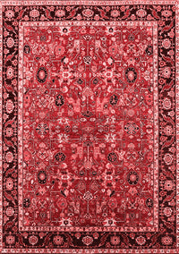 Oriental Red Industrial Rug, urb2423red