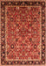 Oriental Orange Industrial Rug, urb2423org