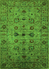 Oriental Green Industrial Rug, urb2424grn