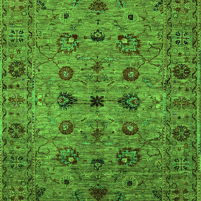 Oriental Green Industrial Rug, urb2424grn