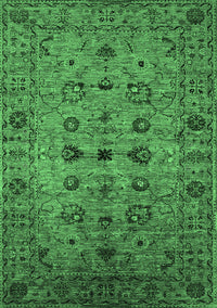 Oriental Emerald Green Industrial Rug, urb2424emgrn