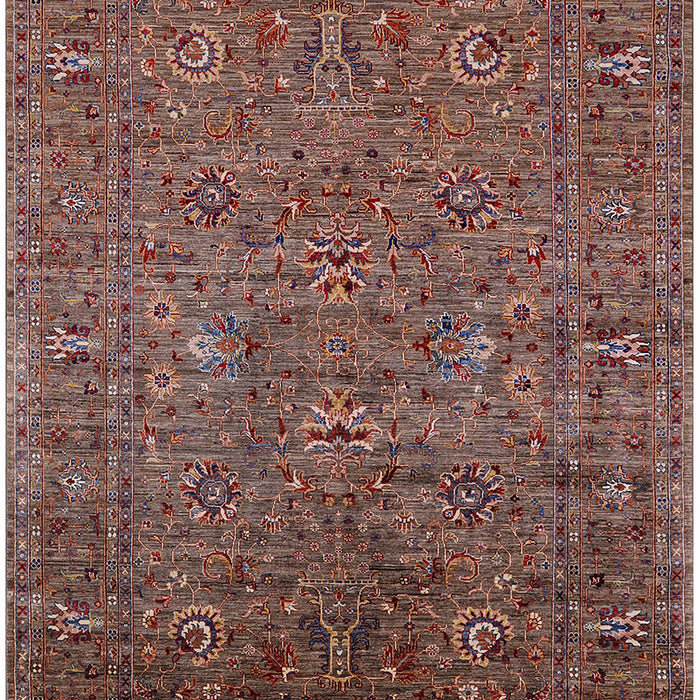 Machine Washable Industrial Modern Vermilion Red Rug, wshurb2425