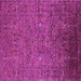 Square Oriental Pink Industrial Rug, urb2425pnk